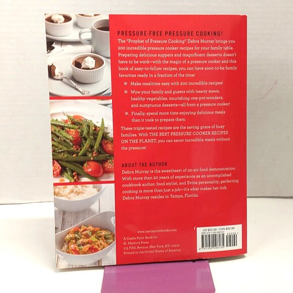 Lot of 2 Pressure Cooker Cookbooks: Paperback, Good - Murray, Zimmerman - Picture 5 of 6